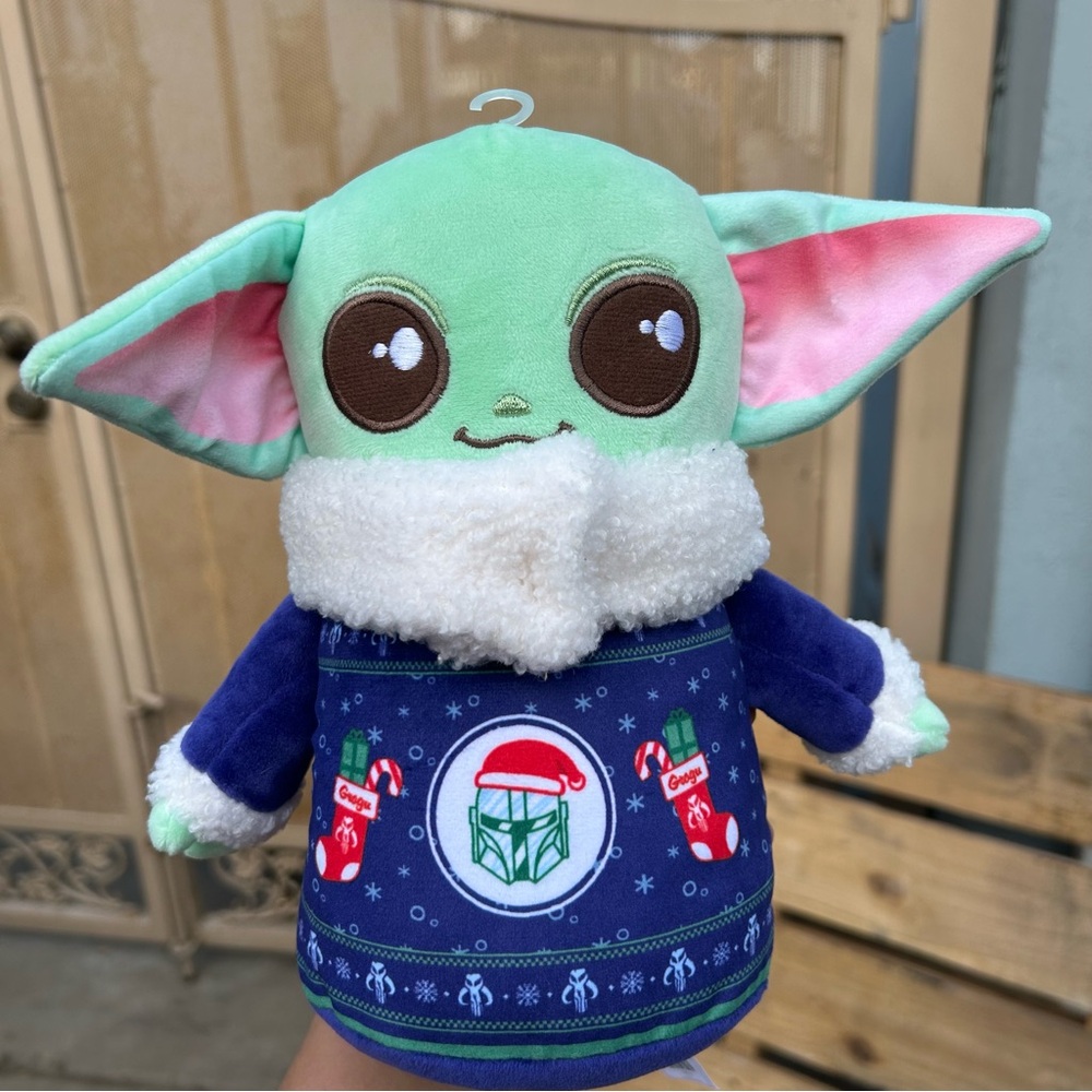 Star Wars Holiday Grogu Plush (Christmas Sweater)